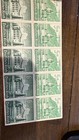 Stamp Germany Mi Mhb 115-6 1940 Ww2 3rd Reich Winter Buildings Mnh