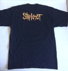 Vintage Slipknot Rock Grunge Heavy Metal Band Tour Shirt Blue Grape Size Xl 
