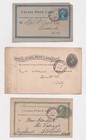 1890s Canada Postal Stationery Cape Breton History   Masonic 7 Post Cards