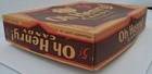 Oh Henry Candy Bar 1950s Williamson Store Display Box Chocolate Nuts 24ct 5 Cent