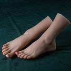 Female Feet Model Simulation Silicone Mannequin Foot Fetish For Footjob