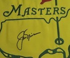 Jack Nicklaus Signed Undated Masters Flag Autographed U s  Open Pga Golden      24