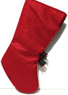 Disney Store parks - Minnie Mouse - 3d Felt Christmas Stocking - Mid-90 s