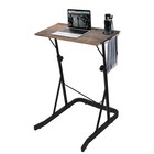 Indoor Cycling Desk Adjustable Height Bike Laptop Stand Bike Trainer Fitness Des