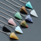 Quartz Crystal Pendulum Healing Tool     Reiki  Dowsing  Divination   Chakra