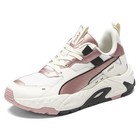 Puma Rstrck Metallic Lace Up  Womens Pink  White Sneakers Casual Shoes 39160801