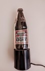 Vintage Budweiser Light Beer Bottle Sign