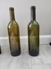 Decorative Wine Bottles - Green - Pack Of 4