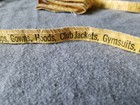 3 Vtg  Sewn Paper cloth Advertising Dressmaking Tape Measures-collectible crafts
