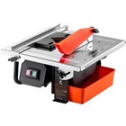 Skyshalo 7 In  Corded Wet Tile Saw  3500 Rpm Induction Motor  4 Amps Tile Cutter