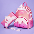 Exclusive Loungefly Disney Aurora Iridescent Backpack Wristlet Ears 3pc Set Nwt