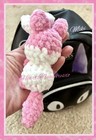 Sweet Handmade Baby Sylveon Crochet Amigurumi Plush Toy  Pokemon Plush Gift
