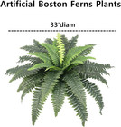 Artificial Ferns For Outdoors  Set Of 2 Bouquets 33  Diam Large Fake Ferns Faux