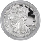 2014 W American Silver Eagle Choice Proof Bullion  1 Coin Ogp Coa
