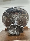 Arthur Court Grape 2000 Glass Dome Cake Cheese Stand Pedestal Dish 7 3 4   