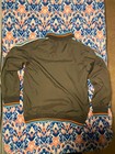 Urban Men   s Bomber Jacket Full Zip Stand-up Collar Brown blue orange L