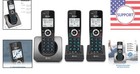 Advanced Dect 6 0 Cordless 3-handset Home Phone  Voice Clarity   Lighted Keypad