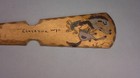 Vintage Souvenir From Cheyenne Wyo  Cooper Letter Opener Hand Hammered   Painted
