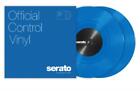 Blue Serato 10  Control Vinyl  pair 