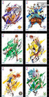 One Piece X Nba Mini Poster Set 10 Sheets Limited Japan Official New