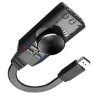 New Usb External Sound Card Virtual 7 1 Channel Adapter Plug For Pc Laptop Ps5
