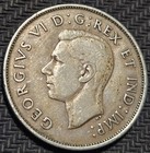 1940 Canada Half Dollar 50 Cents  Silver Coin