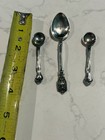 Vintage Sterling Silver Souvenir Lot     Bad Gastein Austria Spoon   2 Spoon Pins 