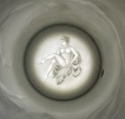 Trick Puzzle Beer Stein West Germany Gerold Porzellan Elk Lithophane Nude Lady