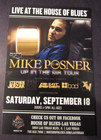 2010 Atmosphere Concert Promo Flyer Card 6 x4  House Of Blues Las Vegas Rap