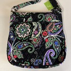 Vera Bradley Kiev Paisley Triple Zip Hipster Crossbody Purse Nwt