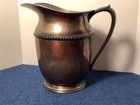 Antique Westminster Water Pitcher  1009 Engraved Initial M