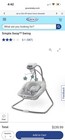 New  Graco Simple Sway Swing Replacement Part Pad Seat