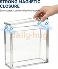 For Magic The Gathering Mtg Collector Booster Box Acrylic Case Magnetic Lid