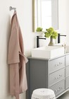 Bh36050pn   Polished Nickel Double Robe Hook   2-15 16 In  75 Mm Length Towel   