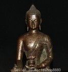 9 2  Ancient Chinese Bronze Shakyamuni Amitabha Buddha Statue Sculpture