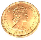   C3429      Mauritius    Coin      Two  Cents   1969
