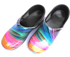 Dansko Professional Rainbow Swirl Womens Size 5 5 Walking Slip On Clogs Shoes
