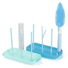 Baby Bottle Cleaning Brush Set Scourer Nipple Wash Cup Silicone Scrubbing Tool