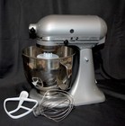 Kitchen Aid Artisan Mixer Ksm150psmc Silver Chrome 325 Max Watts W attachments