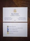 Eric Swalwell Member Of Congress Business Card California