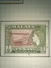 Malaya Penang Qeii 1957 Definitives Stamp Page  5  2  1 High Values Used