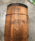 Vintage Wooden Nail Keg  barrel No  52