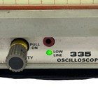 Sony Tektronix 335 Oscilloscope - Dual Trace 35mhz Small Portable W  Probe Read