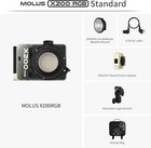 Zhiyun Molus X200 Rgb 200w 2500k-10000k Pocket Rgb Led Video Light  App Control