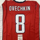 Autographed signed Alexander Alex Ovechkin Washington Red Jersey Jsa Coa Auto