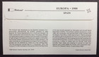 Spain  Europa 1988 Great Airplanes Set Fdc - Aviocar 212-200