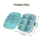 Pill Organizer Container Small Travel Pill Box Daily Pill Case Medicine Holder