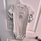 Carter s 5-piece Bodysuit Set 18m Moon Stars Clouds Short Sleeve Cotton