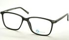 New Modern Optical Fluid Matte Black Eyeglasses Glasses Frame 53-15-140mm