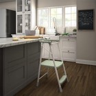 2-step Kitchen Stepper    Adult Folding Step Stool   Folding  steel resin 